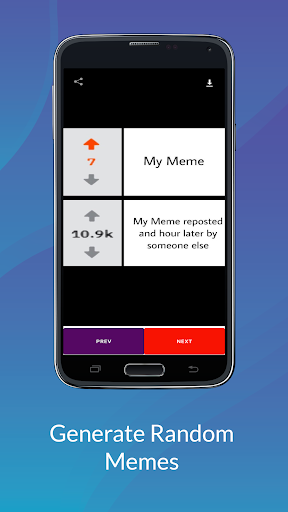 Android application MemeMania - Share Random Meme screenshort