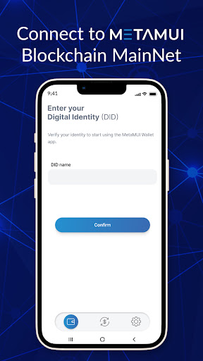 MetaMUI Wallet Screen 3