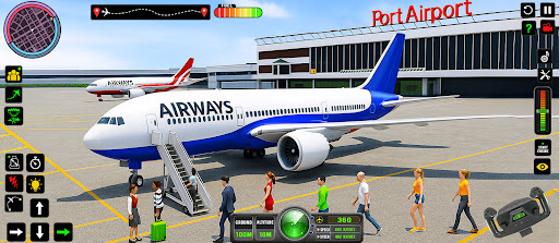 Airbus Simulator Airplane Game 13