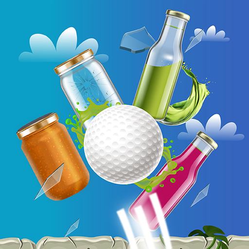 Hit Bottle Knock Down Game logo