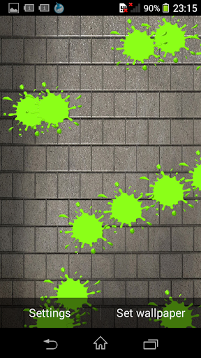 Paint Splash Live Wallpaper Screen 3