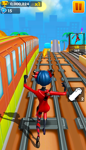 Super hero Kagami Tsurugi Run