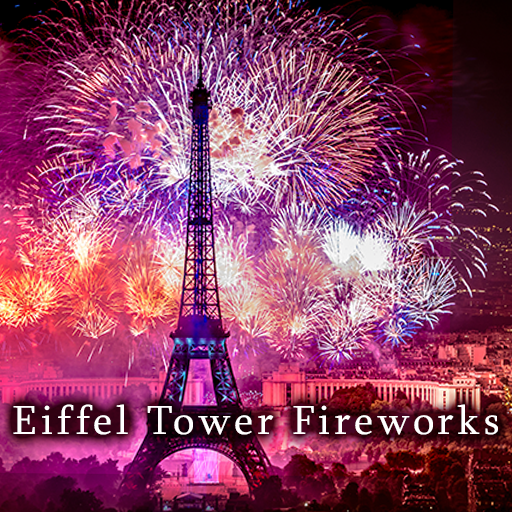 Eiffel Tower Fireworks Theme logo