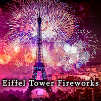 Eiffel Tower Fireworks Theme