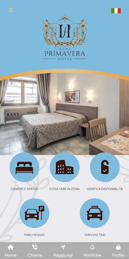 Android application Hotel Primavera screenshort