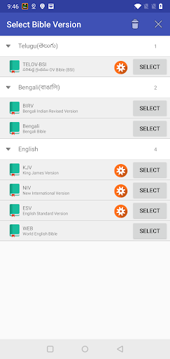 Telugu English Audio Bible screenshot 13