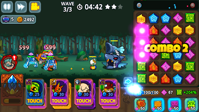 Puzzle Defense Match 3 Battle Apps On Google Play