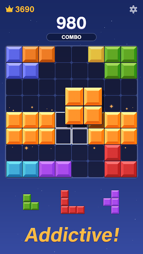 Block Puzzle -Jewel Block Gameのおすすめ画像2