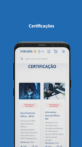 Android application Futuro.Digital screenshort