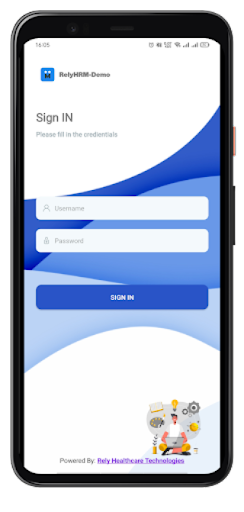 Android application RelyHRM - Better Life screenshort