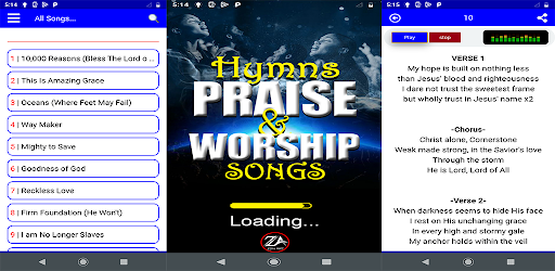 Hymns, Praise & Worship songs