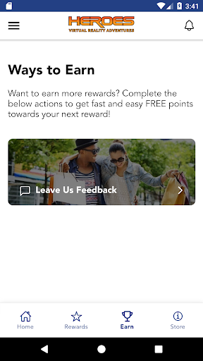 Android application The Game Zone Rewards screenshort
