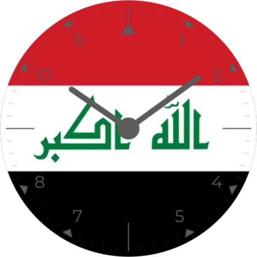 Iraq Analog Watch Face logo