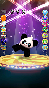 Captura 2 Dulce hablado panda bebe android