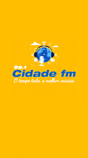Android application RÁDIO CIDADE FM 96.1 screenshort