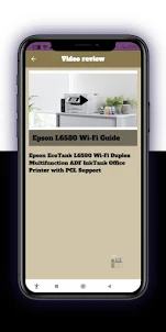 Epson L6580 Wi-Fi Guide