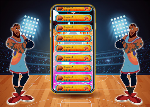 Space Jam piano tiles hop