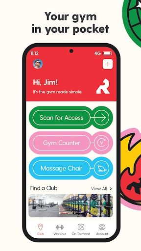 Revo Fitness Screenshot 1 - AppWisp.com