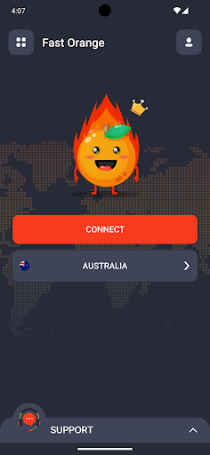 Android application FastOrange VPN screenshort