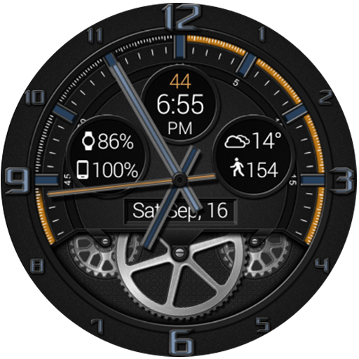 Download APK Bold Gears HD Watch Face Latest Version