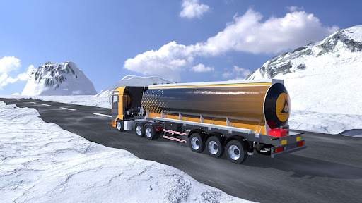 Semi Truck Driving Games 3D Screen 2