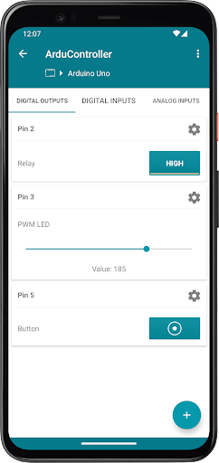 ArduController Screen 2