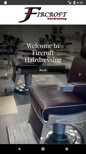 Android application Fircroft Hairdressing screenshort