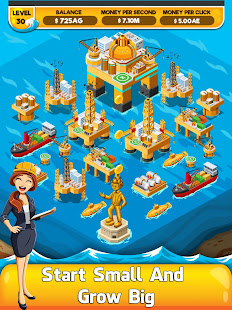 Oil Tycoon 2 - Idle Clicker Factory Miner Tap Game