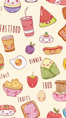 かわいい食べ物の壁紙 Androidアプリ Applion