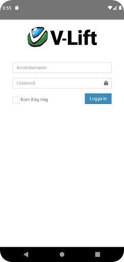 Android application V-Lift screenshort