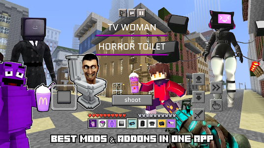 Horror Toilet Mods Minecraft