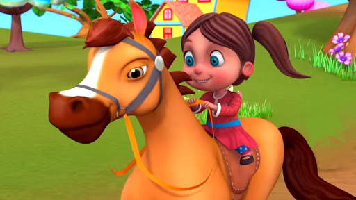 Chal Mere Ghode Tik Tik - Hindi Nursery Rhymes