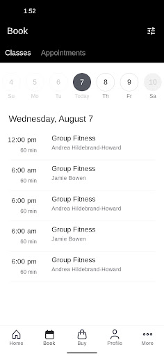 ARC Fitness - Indy Screen 2
