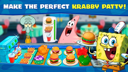 SpongeBob: Krusty cook-Off MOD APK 5.4.0 (Unlimited Money) 2