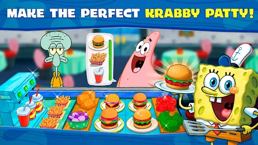 Descargar SpongeBob Krusty Cook-Off 5.1.1 (MOD Dinero Ilimitado) gratis