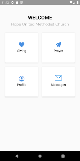 Android application Whitehouse-Hope Church screenshort