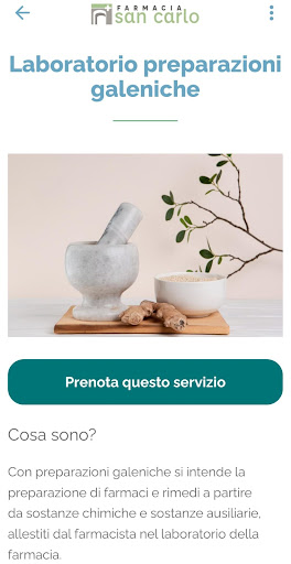 Android application Farmacia San Carlo screenshort