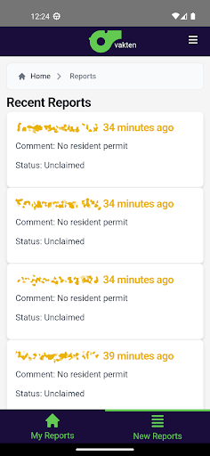 Android application Scout Park: Guard screenshort