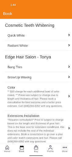Shades Body Studio Screenshot 2 - AppWisp.com