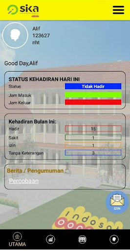 SIKA Indosat Screen 2