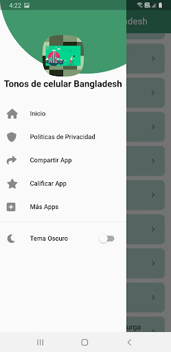 Android application Bangladeshi Ringtones screenshort