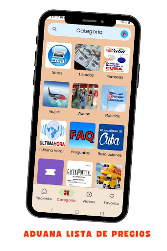 Aduana cubana lista de precios Screen 2