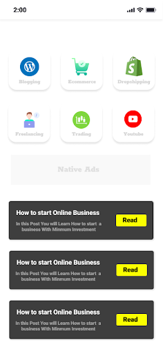 Android application Xtra Cash and Reward screenshort
