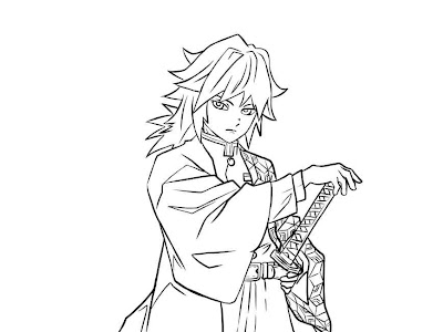 Demon slayer anime boy drawing 322922