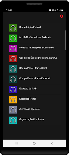 Android application Ipsis Litteris screenshort