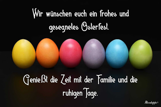 Android application Frohe Ostern Wünsche screenshort