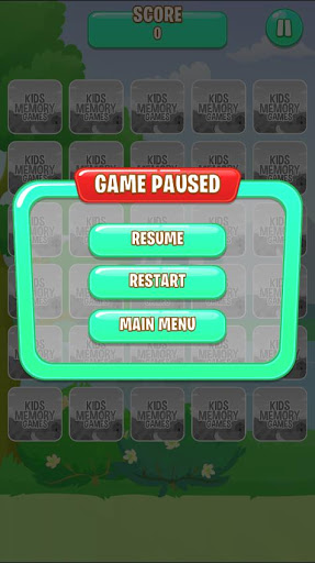Cards Memory Screen 2