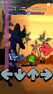 FNF Corrupted Island mod V2.0