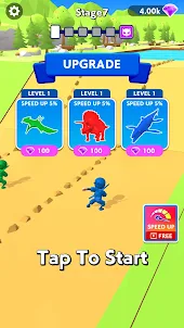 Dino Ninja Race