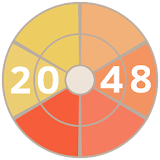 Circular 2048 icon
